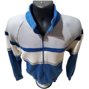 90s Vintage Christian Dior Monsieur Full Zip Sweater Large